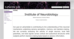 Desktop Screenshot of lafuentelab.org